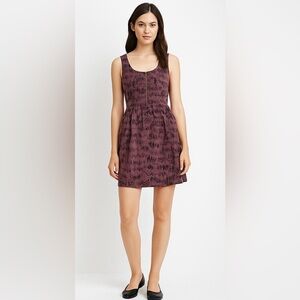 Forever 21 Mauve & Black Sleeveless Dress – Lace Detail – Size S